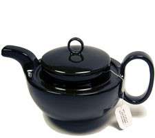 The TeaSpot Black Ceramic Dripless Spout Teapot   20oz  