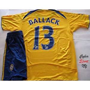  CHELSEA England BALLACK Away Soccer Jersey Adult Large 