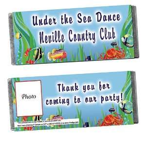 Tropical Fish Personalized Photo Candy Bar Wrappers   Qty 12 Health 