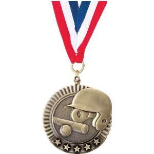   inches New High Definition Die Cast Medal BASEBALL