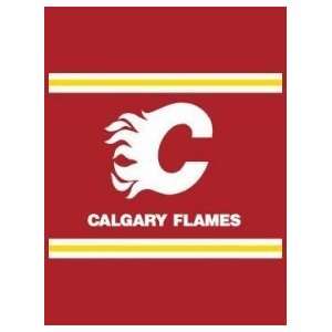  Calgary Flames Throw Blanket