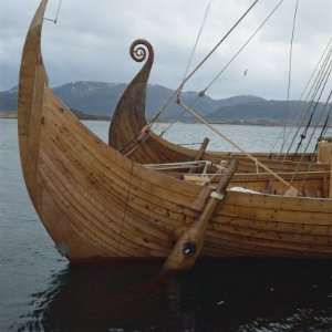  Replica Viking Ships, Oseberg and Gaia, Haholmen, West 