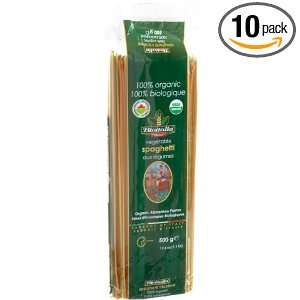 Bioitalia Spaghetti Tricolore Pasta, 17.6 Ounce (Pack of 10)