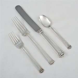 Trianon by International, Sterling 4 PC Setting, Dinner Size, Blunt 