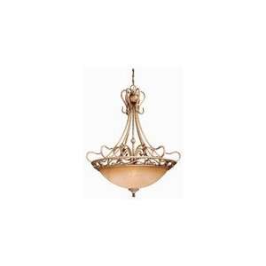   Pendant Corinthian Patinina with Waikiki Glass