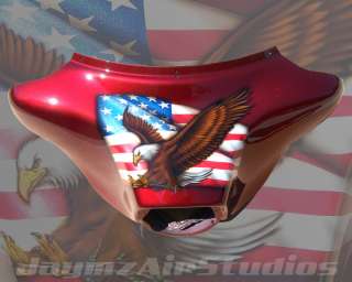 Custom Paint and Airbrushing on Your Front Fairing  