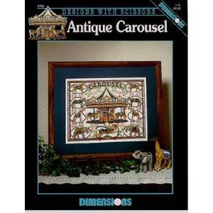    Antique Carousel   Cross Stitch Pattern Arts, Crafts & Sewing