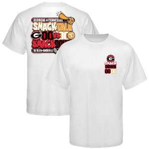   White Smackdown Score T shirt 