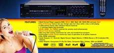 Vocopro Dvg 555k 5 Disc Dvd/Cd+G Karaoke Player Changer 692868755552 