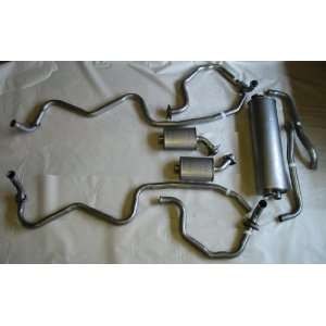 Dual Exhaust System   aluminized steel   with dual transverse muffler 