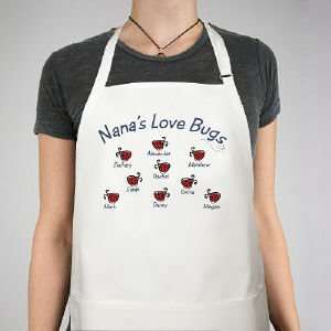 Love Bugs Personalized Apron