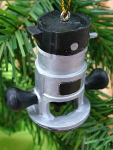 New Router Power Tool Craftsman Christmas Tree Ornament  