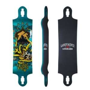   2012 Longboard Skateboard Deck With Grip Tape