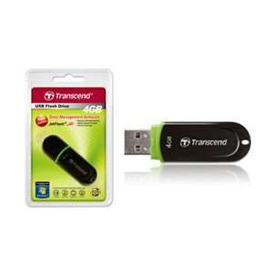  TRANSCEND, Transcend JetFlash 330 4 GB Flash Drive   White 