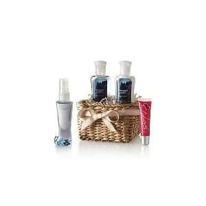 Bath and Body Works Moonlight Path Gift Basket with Liplicious Lip 