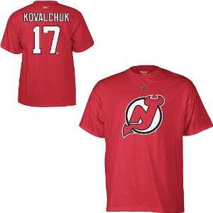    New Jersey Devils Ilya Kovalchuk Jersey T Shirt