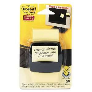 Post it  Super Sticky Pop Up Note Dispenser for 2x2 Self Stick Notes 