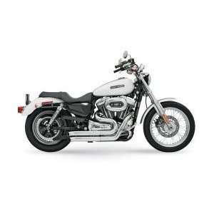 Bassani 14113C Firesweep Chrome Exhaust for Harley Davidson Sportsters