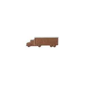 Min Qty 50 Chocolates, Custom Molded Truck Trailer, 8 oz., Kosher 