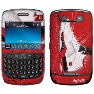  MusicSkins Dave White J5 Red Skin for BlackBerry 8900 