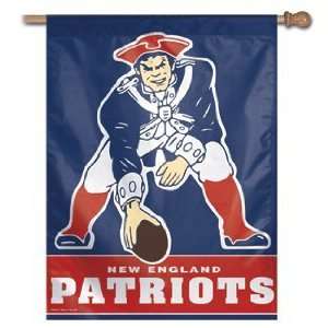   New England Patriots Old Logo Vertical Banner Flag