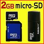 2GB High Speed Micro SD TransFlash(TF) Memory Card