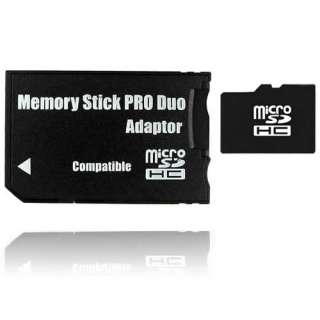 microsd hc transflash to memory stick pro duo slot adapter