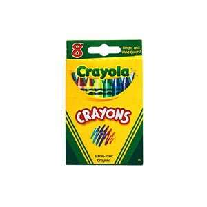  Crayola Classic Color Crayons Assorted Colors 8 ct (3 Pack 