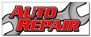 36 AUTO REPAIR DECAL sticker car shop mechanic signs  