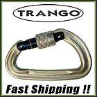 Trango SuperFly Screw Lock Carabiner Clip Silver Ed