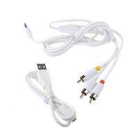 HDMI Camera Connection Adapter Kit USB AV Cable for iPad 2 1 iPhone 4S 