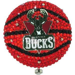 Kathrine Baumann Milwaukee Bucks Jeweled Basketball Compact  