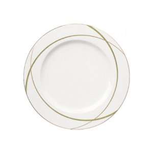 Limoges Herbe Green by Guy Degrenne   Dinner Plate   10.5 inches 