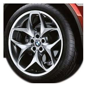  BMW OEM X6 Wheel & Tire Package 21 Style 215 Ferric Gray 