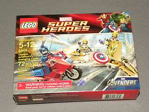   Marvel Avengers Super Heroes 6865 Captain Americas Avenging Cycle NEW