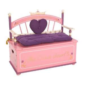  Princess Toy Box Bench 