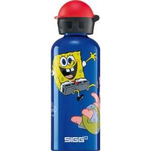  Sigg Sponge Bob & Patrick .6L (20oz) Aluminum Water Bottle 