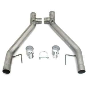   6675SH 2.5 Stainless Steel Exhaust Mid H Pipe for Mustang GT 05 10