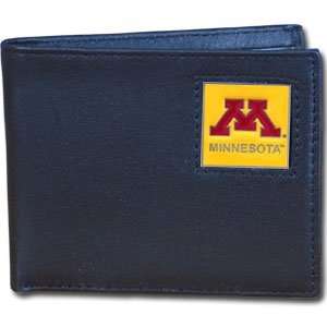 College Leather Bifold   Minnesota 