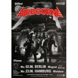  Airbourne   Running Wild 2008   CONCERT   POSTER from 