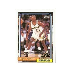  1992 93 Topps #392 Latrell Sprewell Rookie Sports 