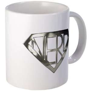  Chrome Super Nerd Metal Mug by 