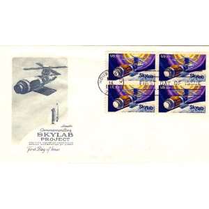 USA Two First Day Covers Apollo Soyuz and Skylab, Scott #s 1529, 1569 