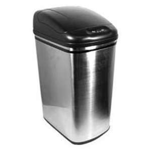 Infrared Trash Can Touchless 7.9 Gallon Steel (Stainless Steel) (18H 