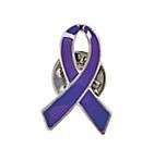  /Lupus/Pan​creatic Cancer Awareness purple ribbon hat tac pin A2