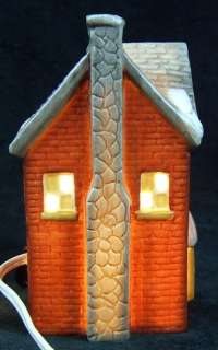 Lighted Porcelain Christmas Holiday House TOY STORE  