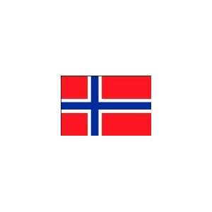  4 ft. x 6 ft. Norway Flag w/ Line, Snap & Ring Patio 