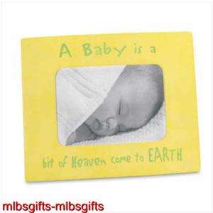 Baby Is A Bit Of Heaven 4 x 6 Picture Photo Frame  