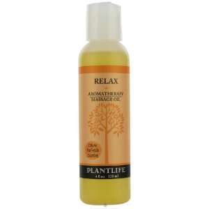  Relax Aromatherapy Massage Oil   4 oz. Beauty