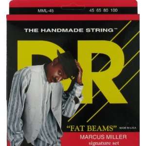 DR Strings Bass Fat Beamâ¢ Stainless Steel Med Lite .045   .100 